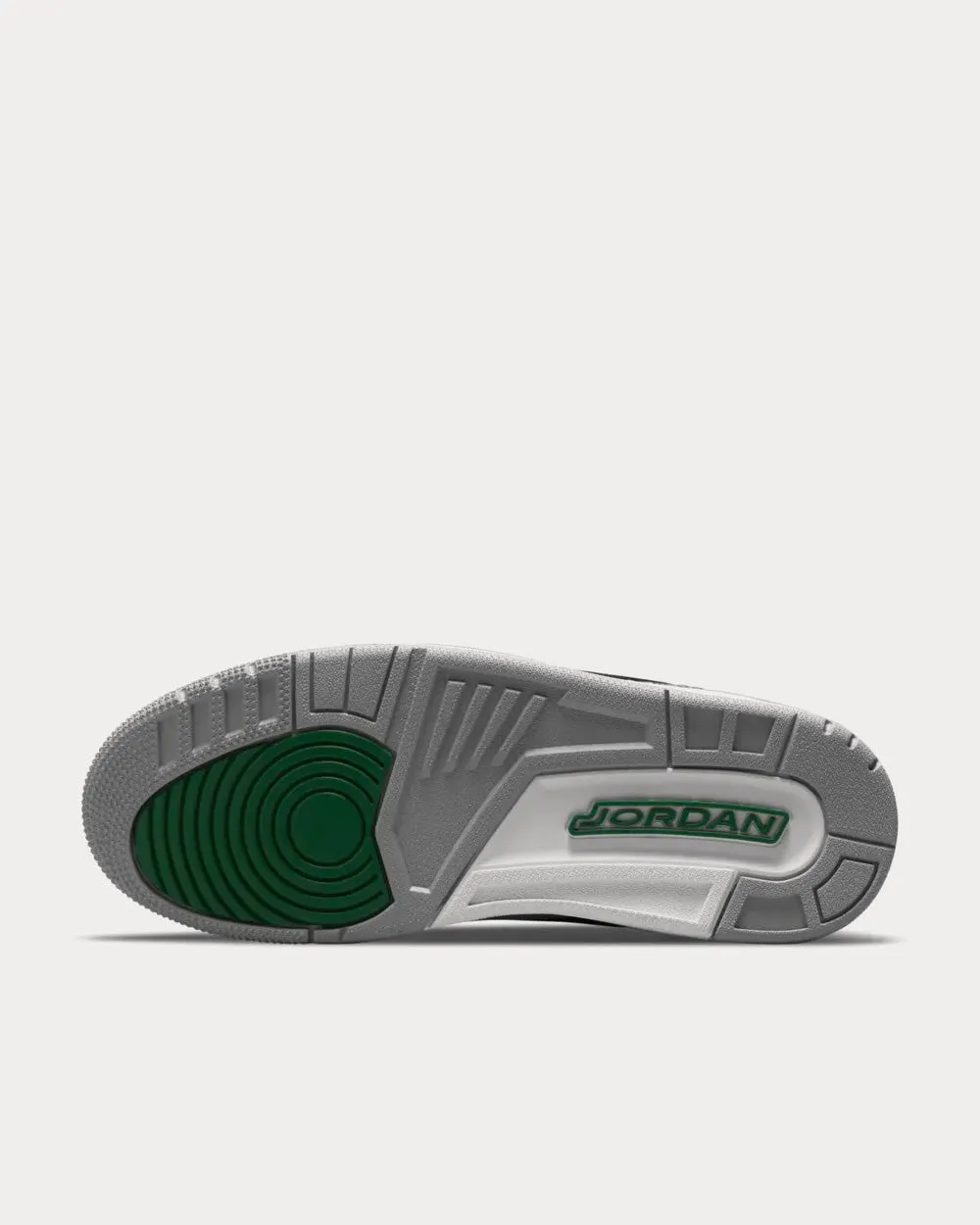Air Jordan 3 Pine Green High Top Sneakers