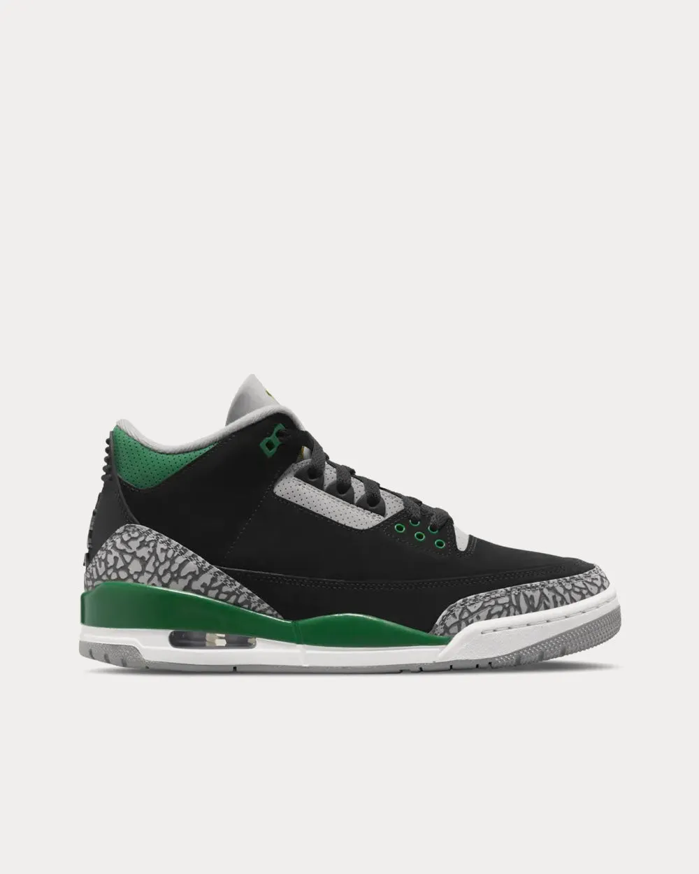 Air Jordan 3 Pine Green High Top Sneakers