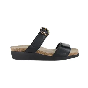 Anabel Sandals - Black Leather