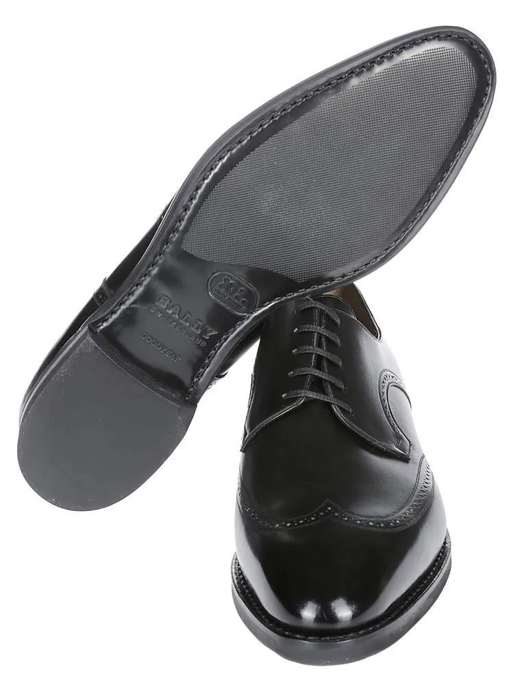 Bally Brogue Detail Derby Shoes