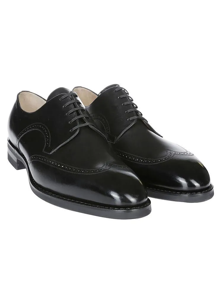 Bally Brogue Detail Derby Shoes
