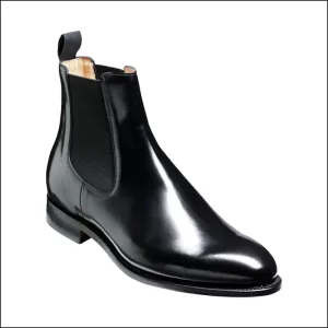 Barker Bedale Black Hi-Shine Boot@