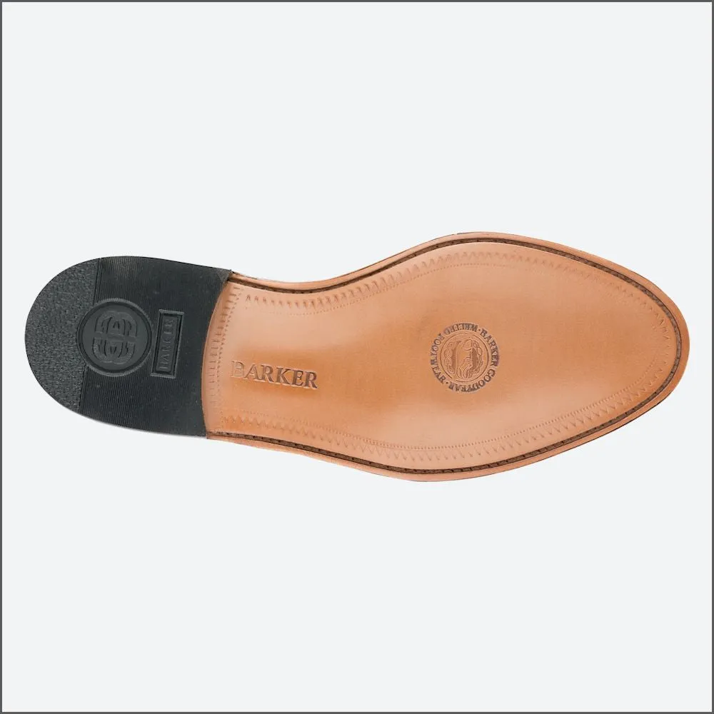 Barker Clive Black Hi-Shine Loafer@