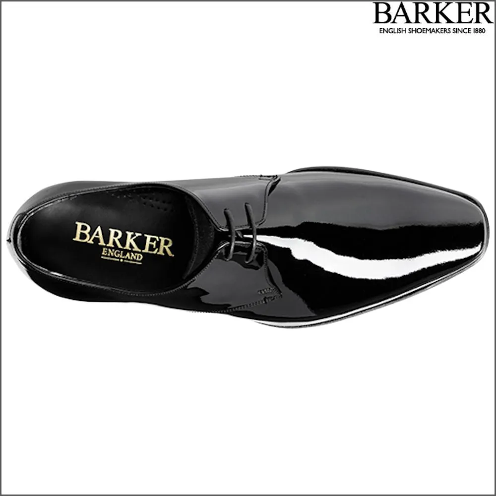 Barker Goldington Black Patent/Suede Derby@