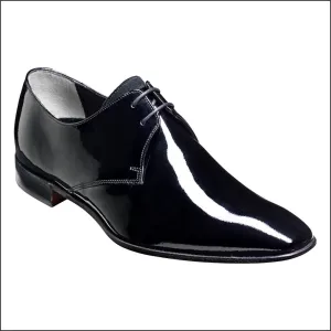 Barker Goldington Black Patent/Suede Derby@