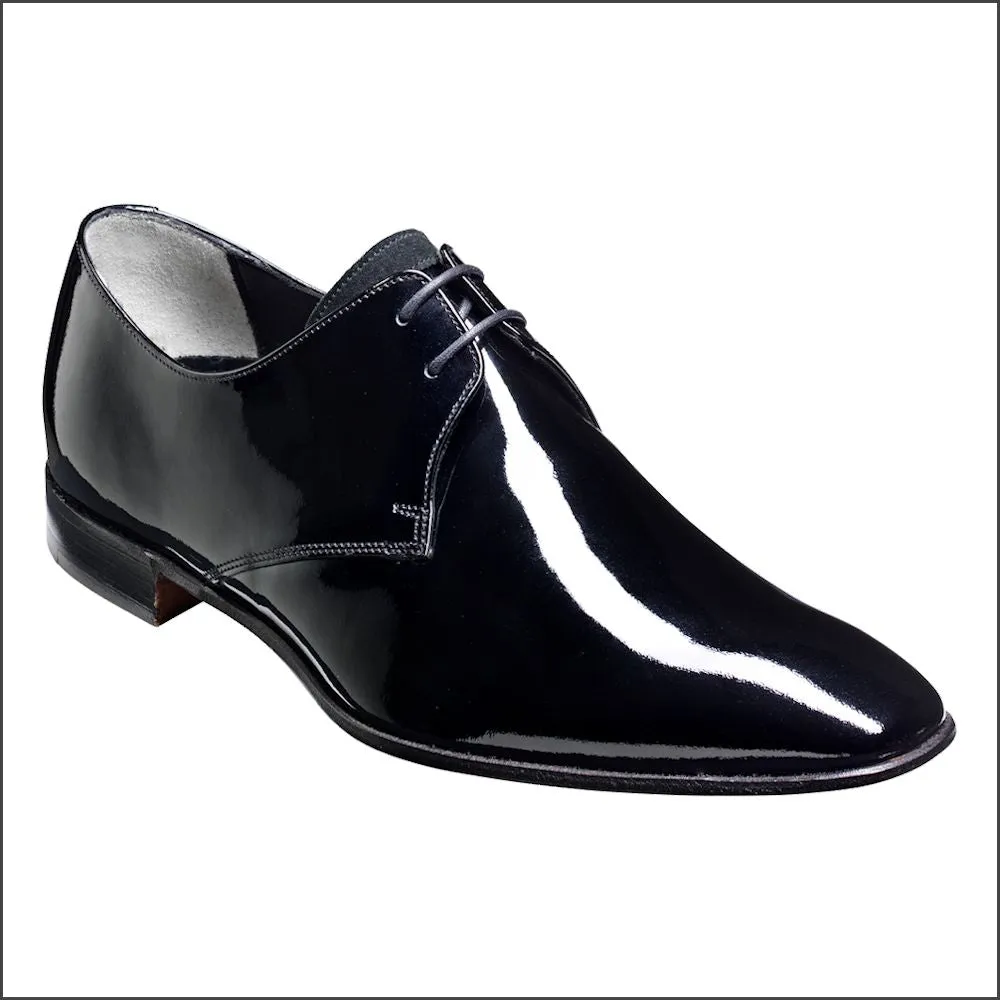 Barker Goldington Black Patent/Suede Derby@