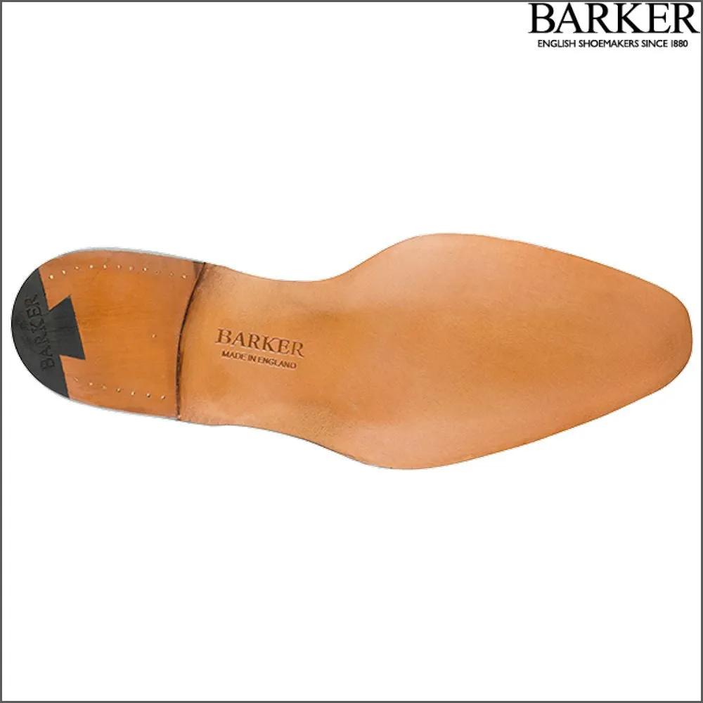 Barker Goldington Black Patent/Suede Derby@