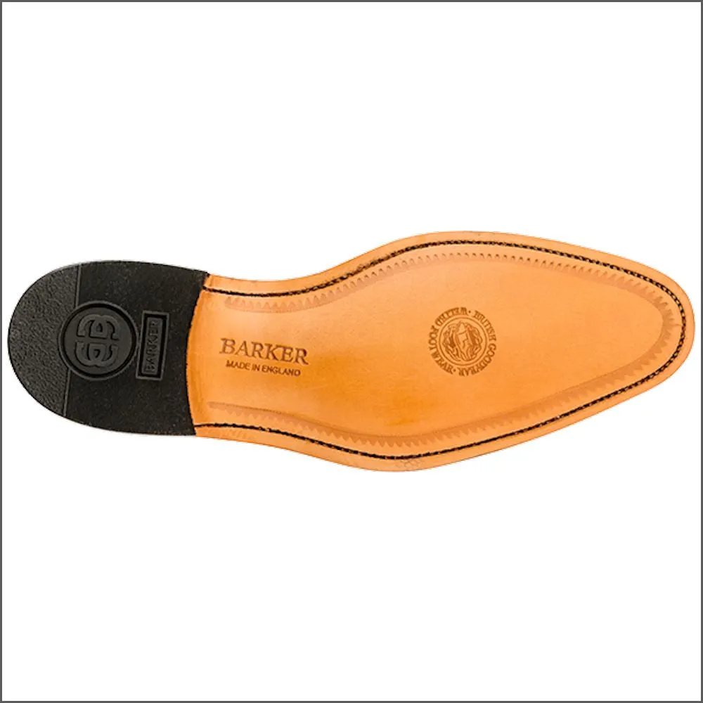 Barker Hampstead Castagnia Suede Wingtip Brogue@