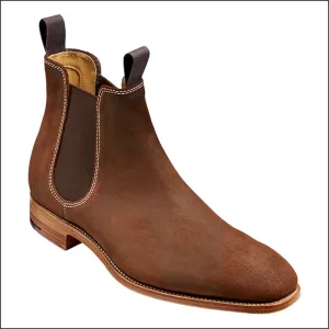 Barker Mansfield Brown Waxy Suede Boot@