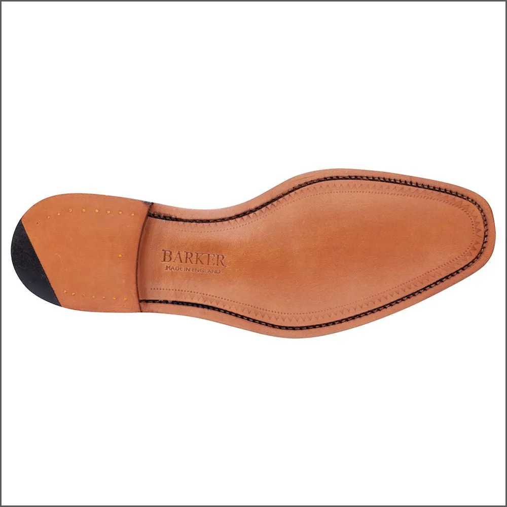 Barker Mansfield Brown Waxy Suede Boot@