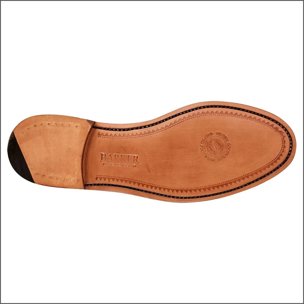 Barker Portsmouth - Dark Walnut Calf Loafer@