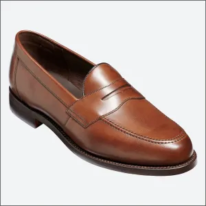 Barker Portsmouth - Dark Walnut Calf Loafer@