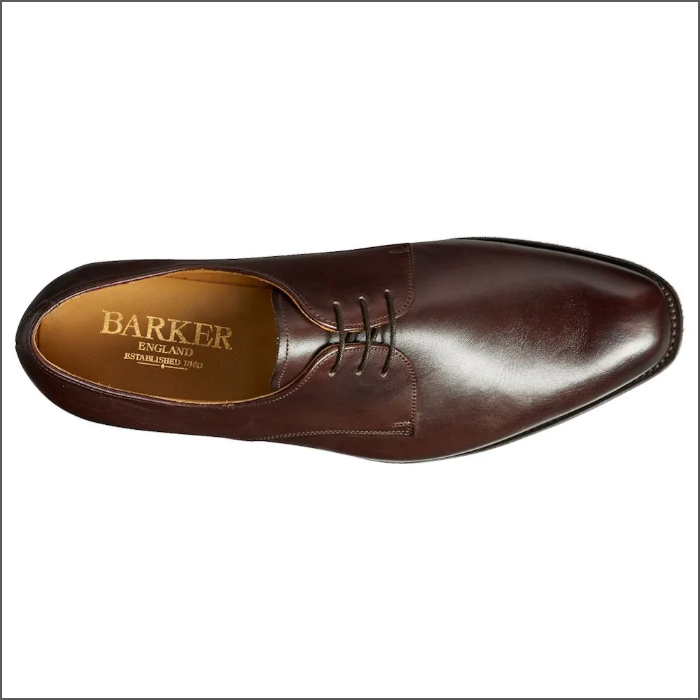 Barker St. Austell - Dark Walnut Calf Derby@