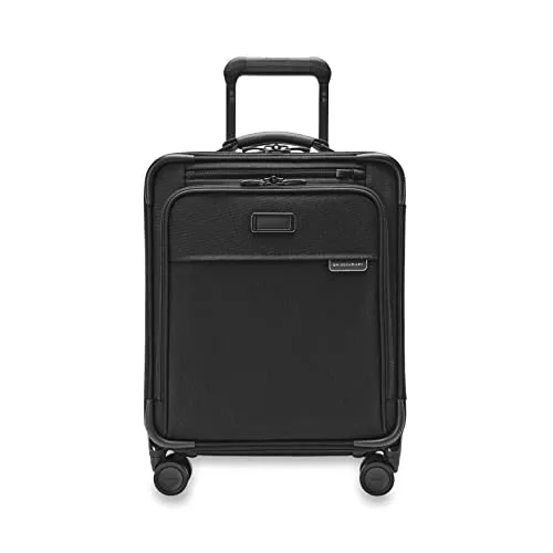 Briggs & Riley Spinners, Black, 19-inch Baseline Compact Carry-On
