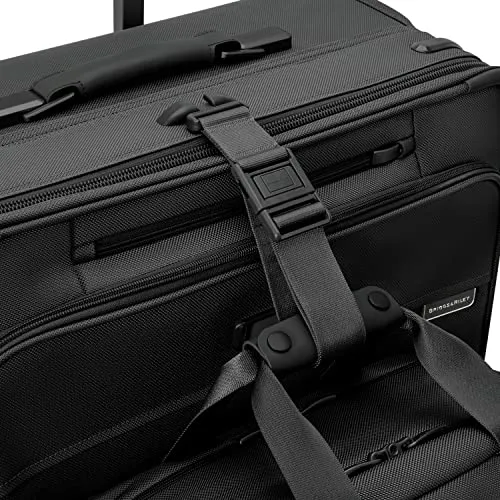 Briggs & Riley Spinners, Black, 19-inch Baseline Compact Carry-On