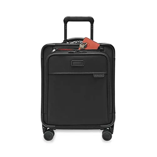 Briggs & Riley Spinners, Black, 19-inch Baseline Compact Carry-On