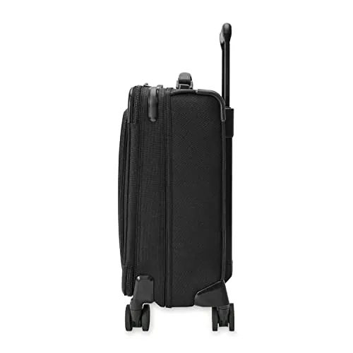 Briggs & Riley Spinners, Black, 19-inch Baseline Compact Carry-On