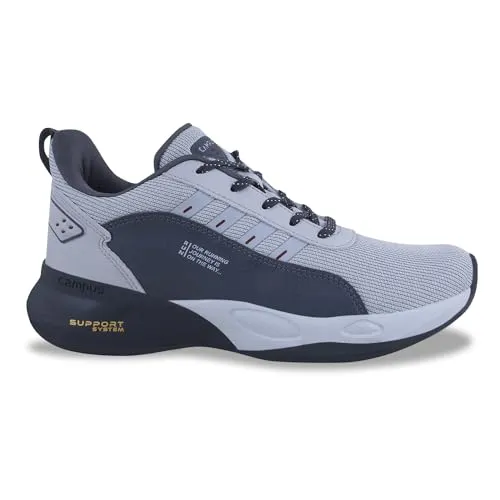 Campus Men's Terminator (N) Gry/D.Gry Running Shoes - 8UK 5G-846