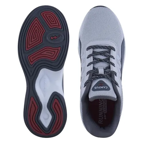 Campus Men's Terminator (N) Gry/D.Gry Running Shoes - 8UK 5G-846