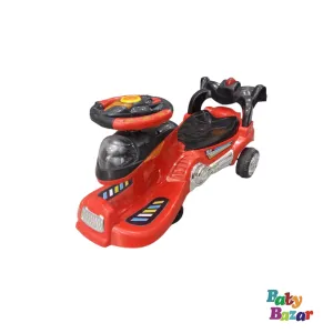 Children Twisting car in Train Shape with Lights And Music