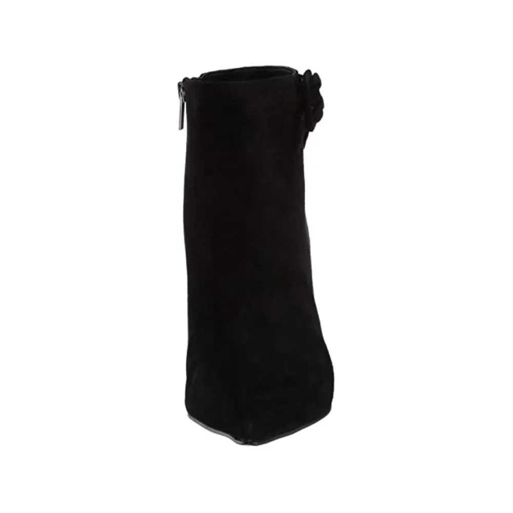 Edson Black Suede Pelle Moda Ankle Boots