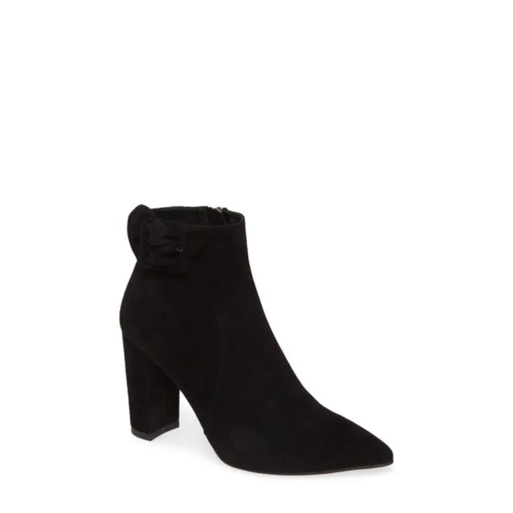 Edson Black Suede Pelle Moda Ankle Boots