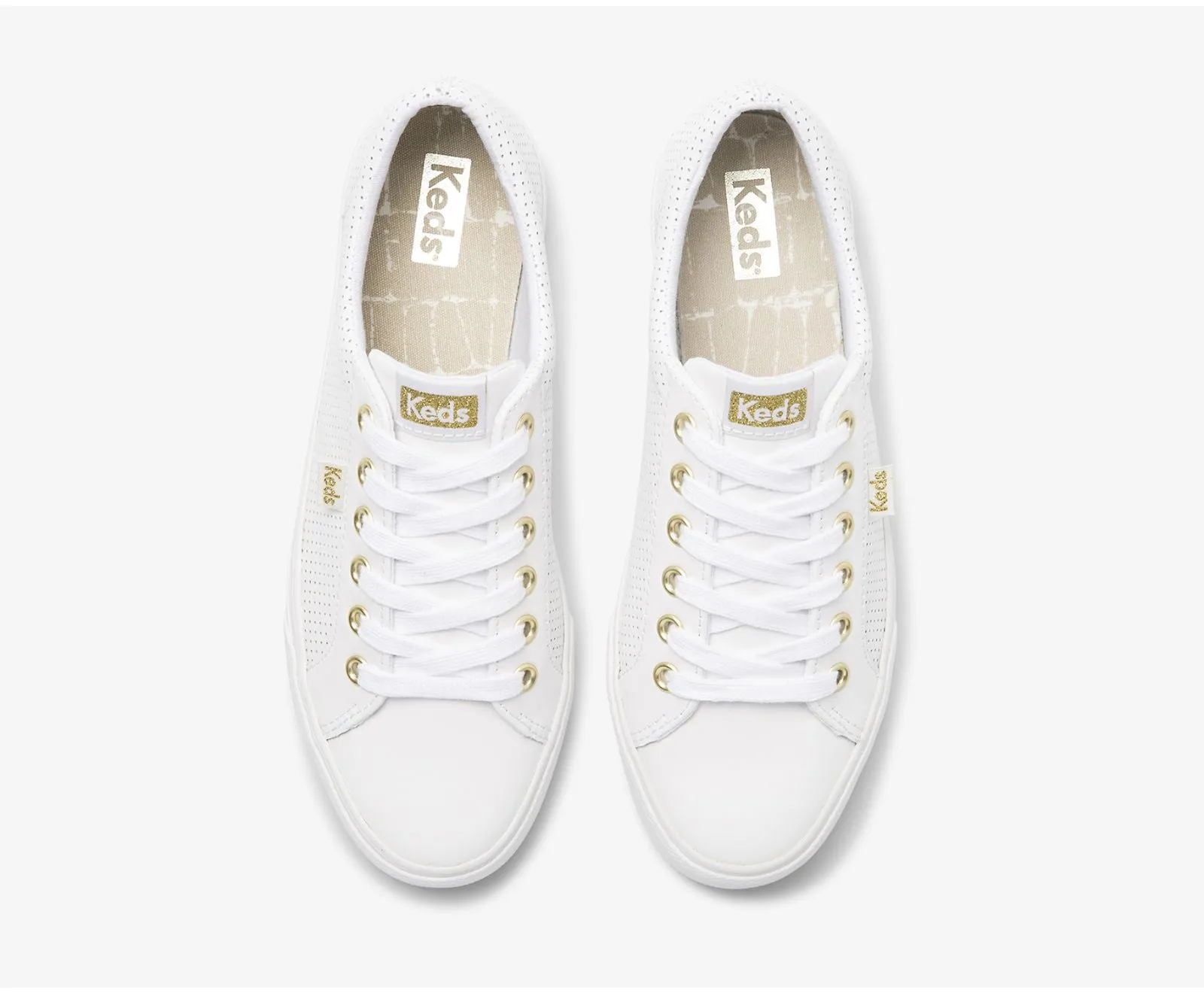 KEDS JUMP KICK WHITE GOLD
