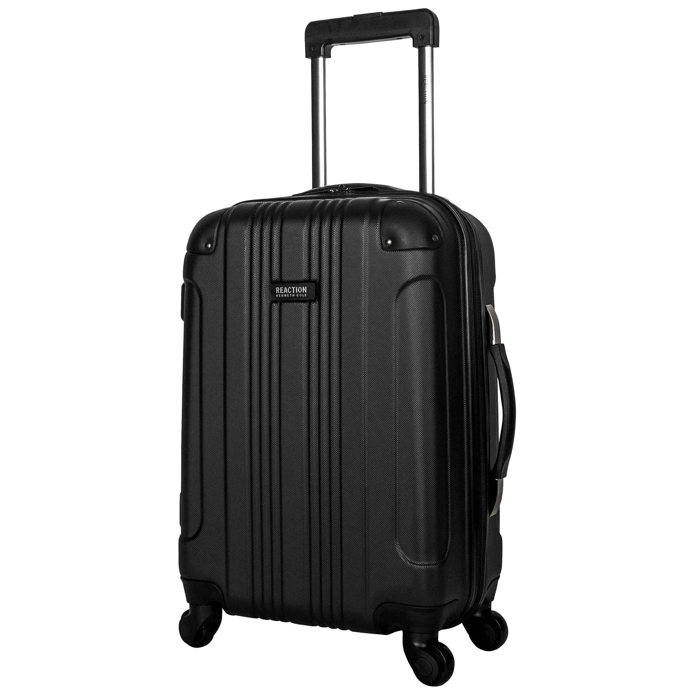 Kenneth Cole Reaction Out Of Bounds 20-Inch Carry-On Lightweight Durable Hardshell Luggage Black