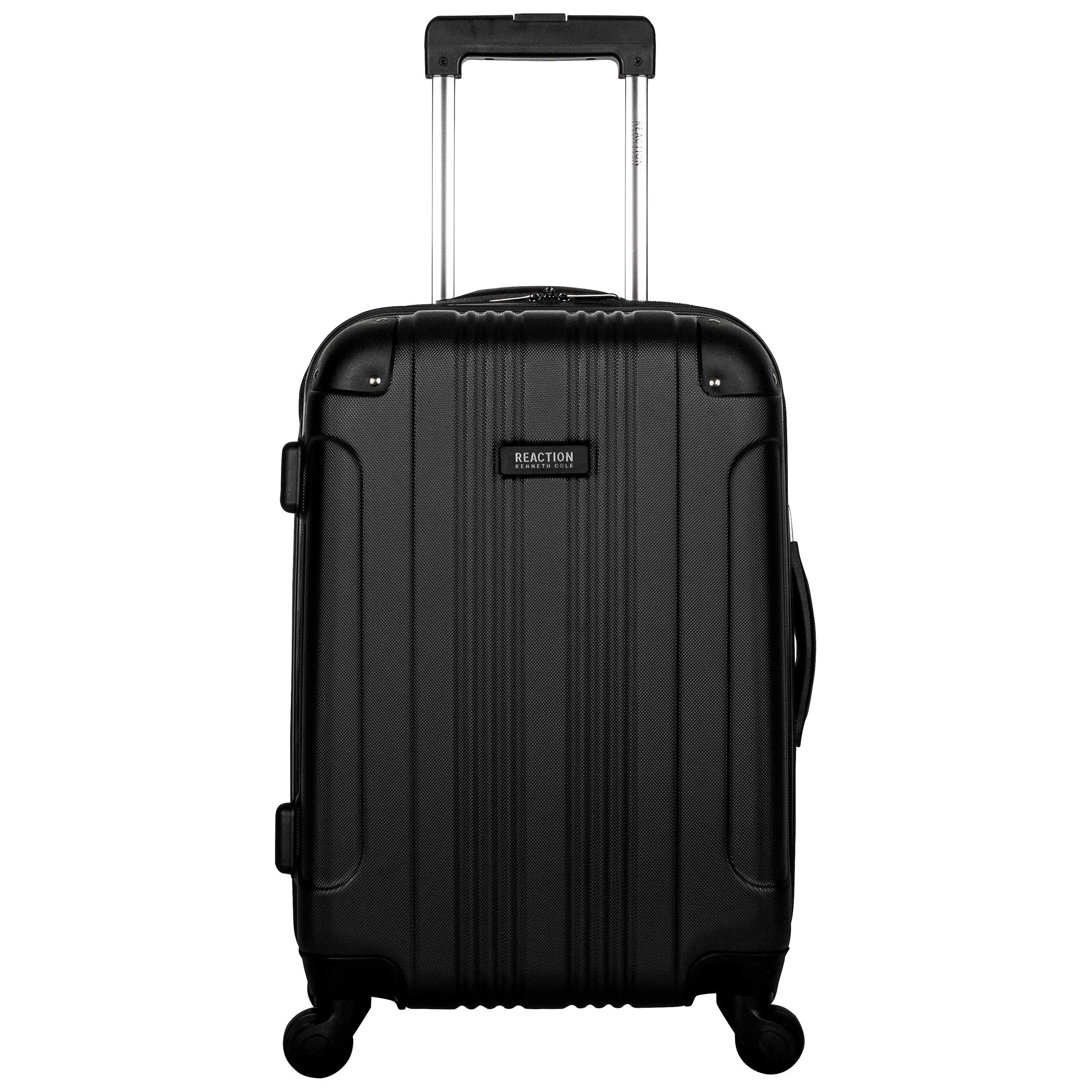Kenneth Cole Reaction Out Of Bounds 20-Inch Carry-On Lightweight Durable Hardshell Luggage Black