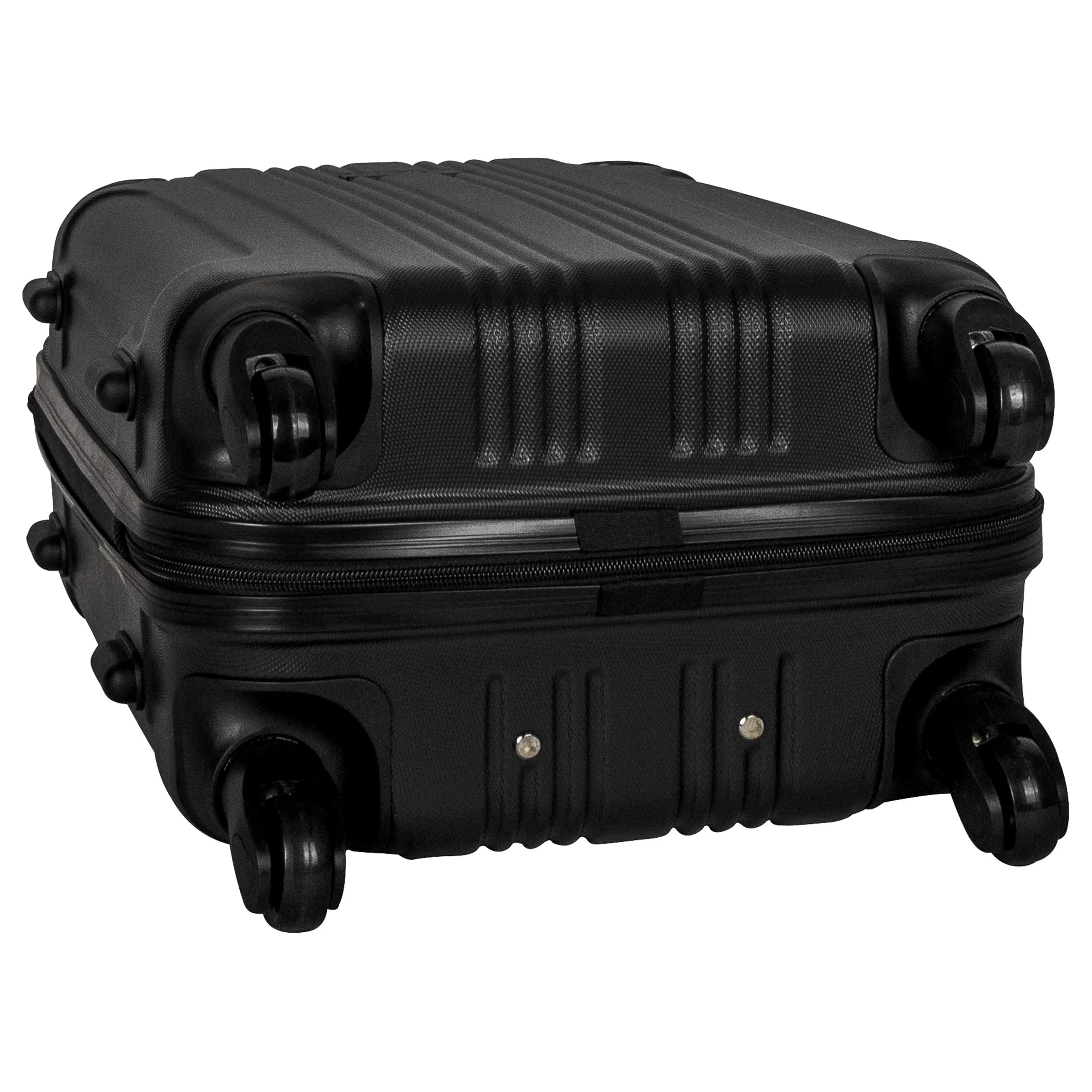 Kenneth Cole Reaction Out Of Bounds 20-Inch Carry-On Lightweight Durable Hardshell Luggage Black
