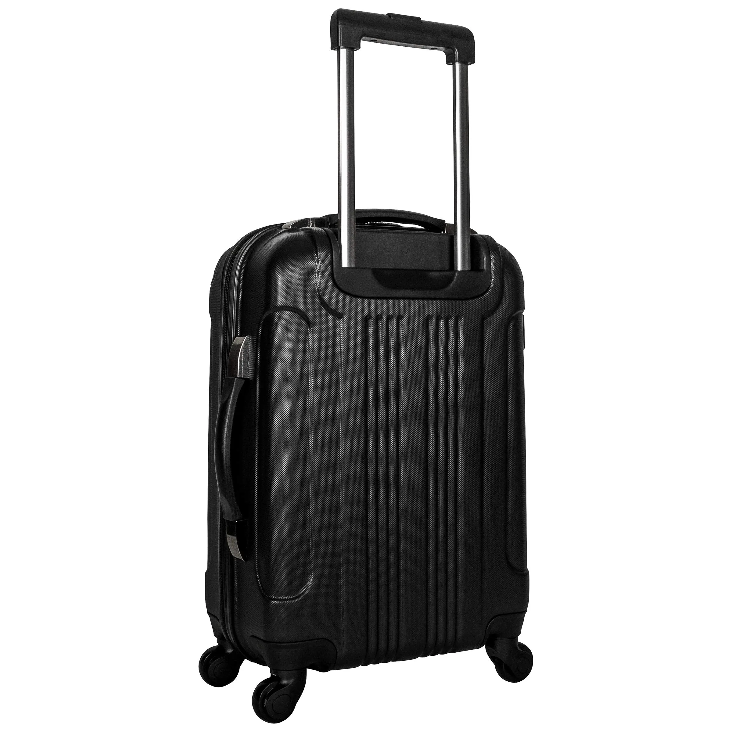 Kenneth Cole Reaction Out Of Bounds 20-Inch Carry-On Lightweight Durable Hardshell Luggage Black
