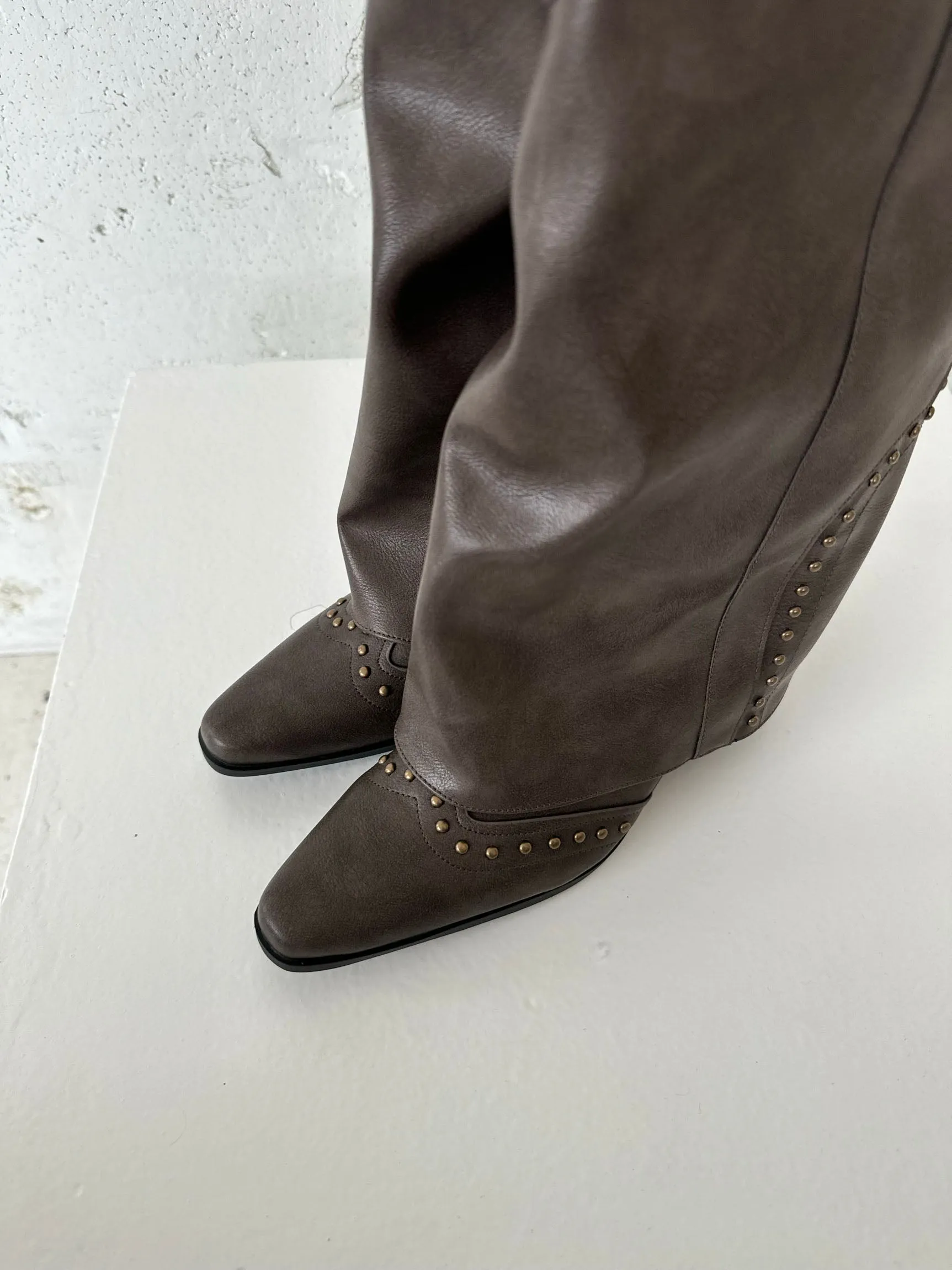 Kigali boots - Grey/Brown