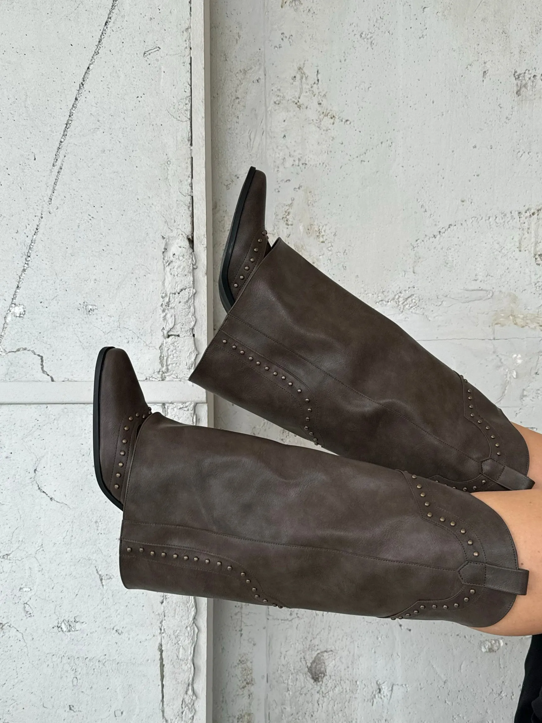 Kigali boots - Grey/Brown