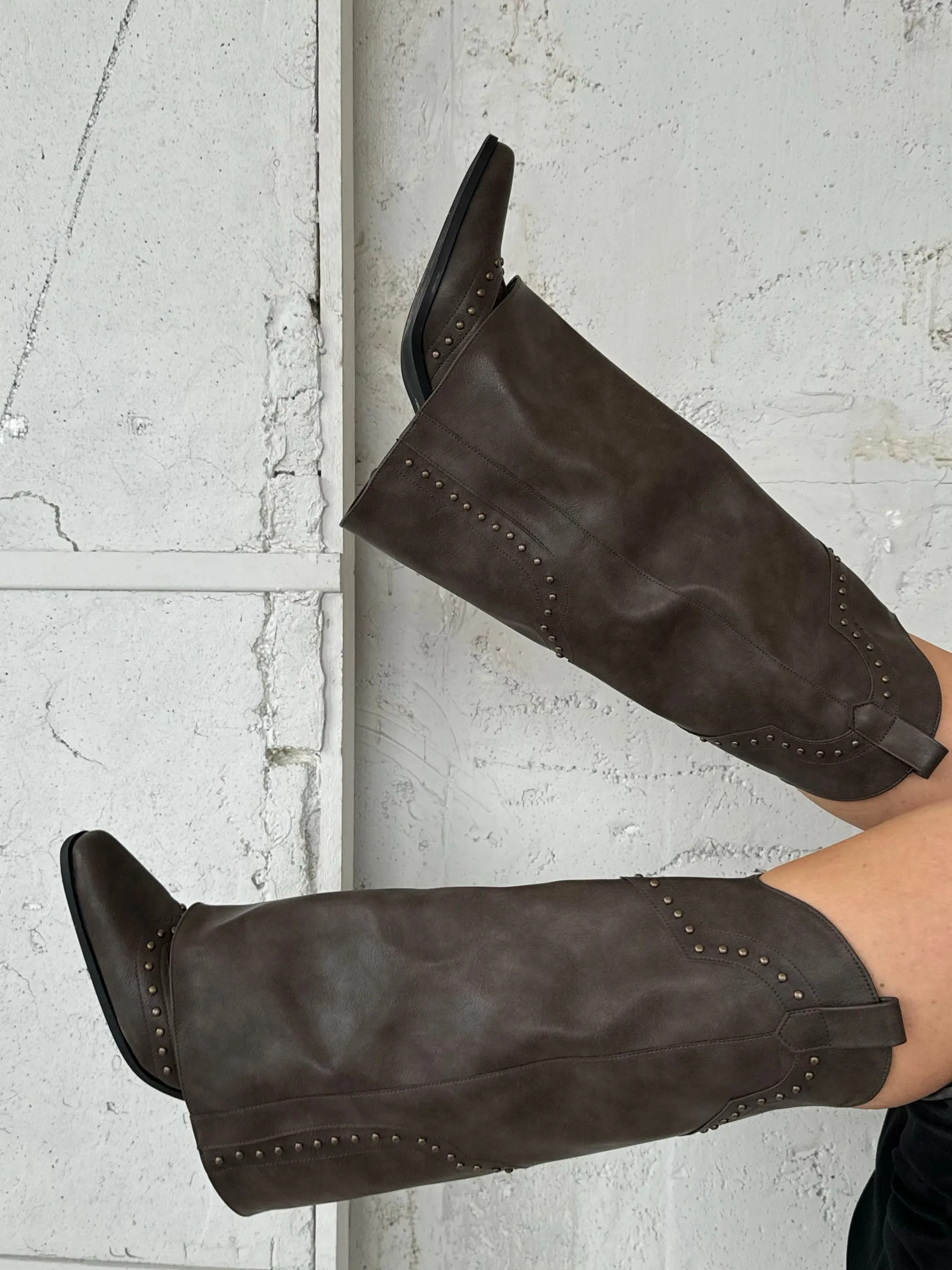 Kigali boots - Grey/Brown