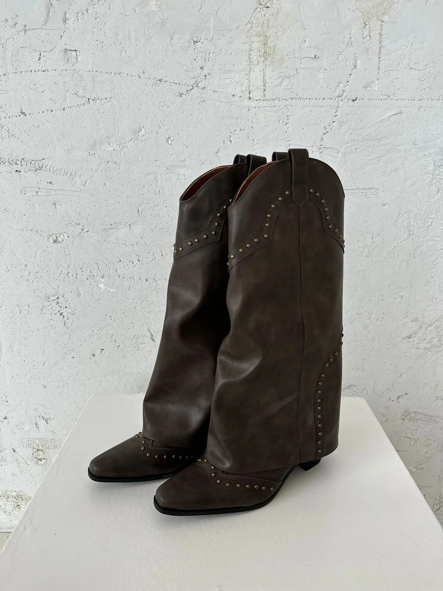 Kigali boots - Grey/Brown