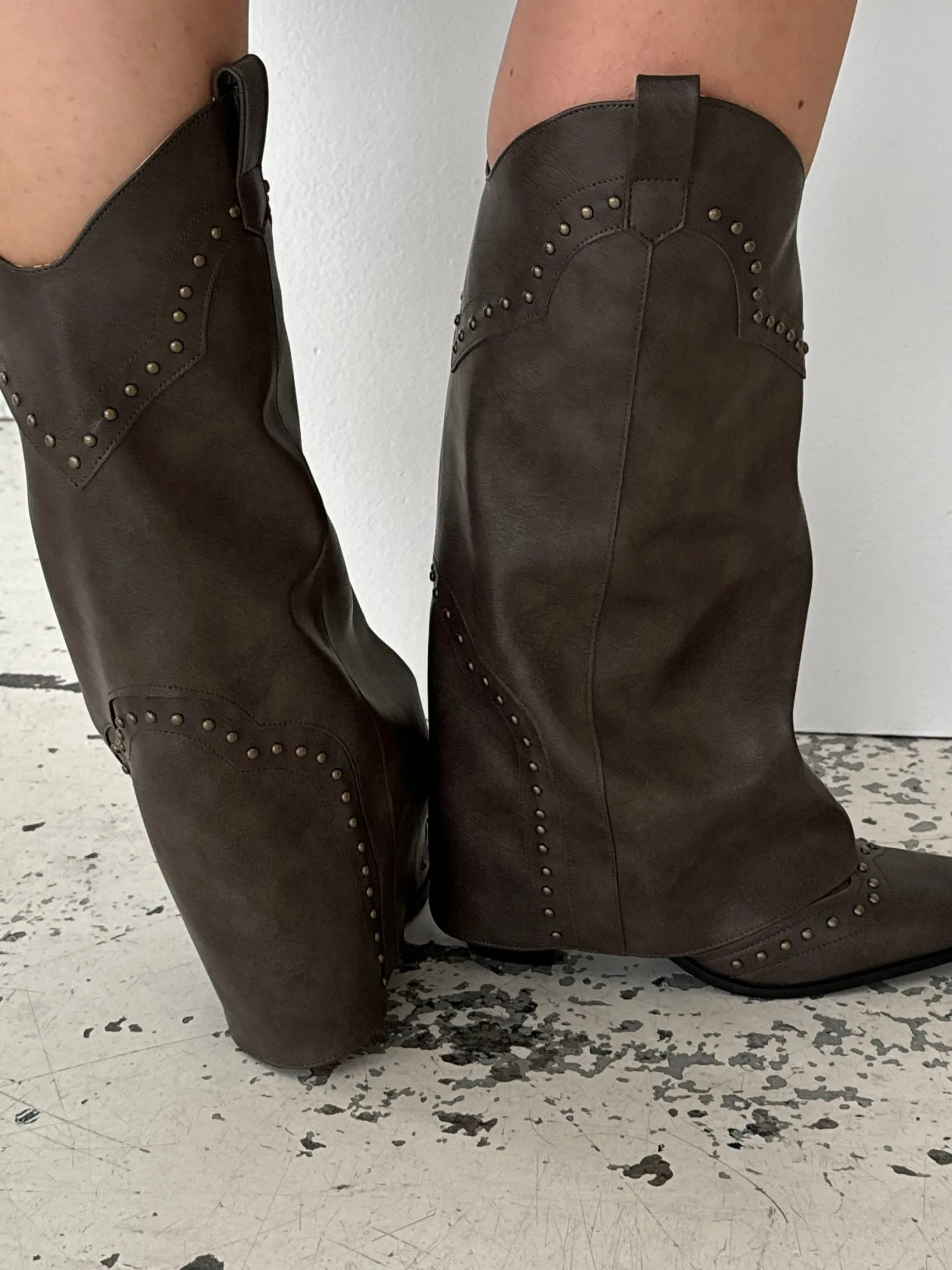 Kigali boots - Grey/Brown