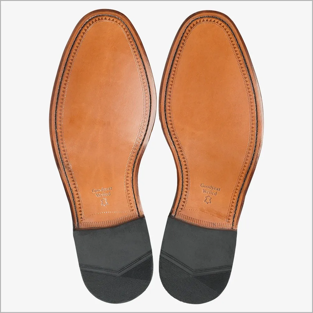 Loake Brighton Burgundy Classic Tassel Loafer@