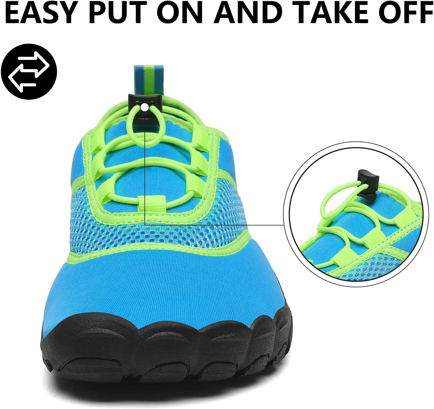 Mishansha Water Shoes for Women Barefoot Shoes Men Quick-Dry Swim Shoes