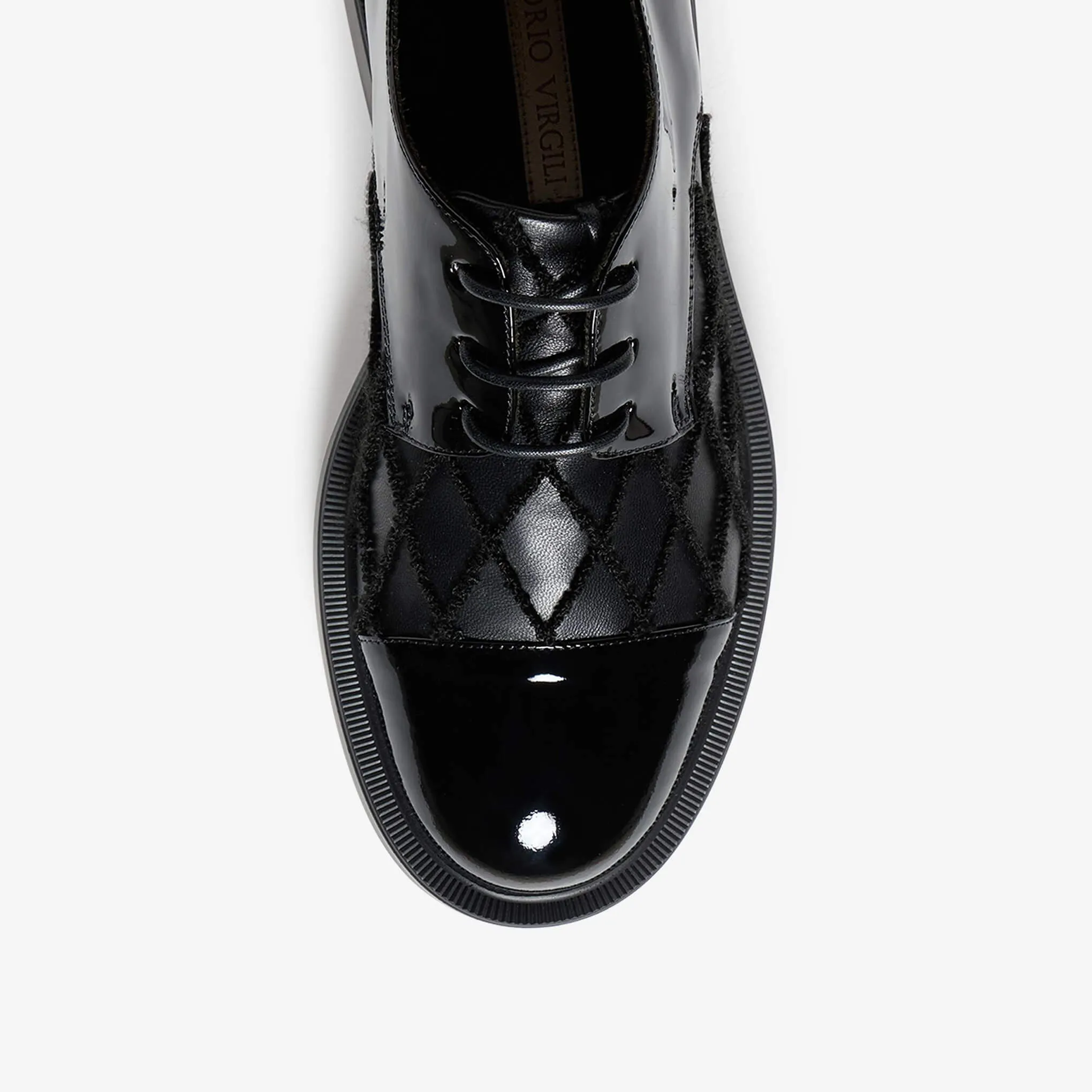 Modia | Women's patent-tassel laced