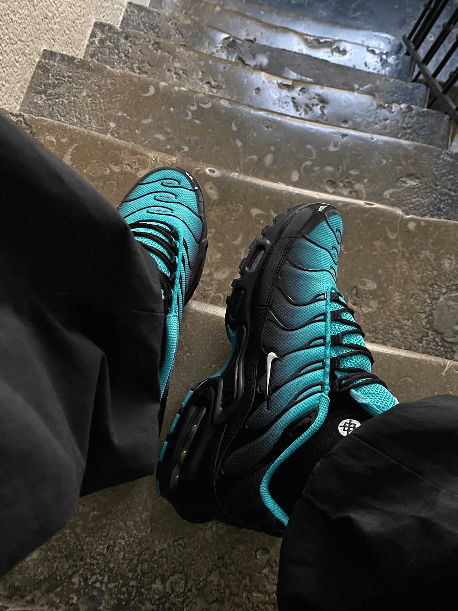 Nike Air Max Plus TN 'Caribbean Sea' (Black Aqua Fade Gradient)