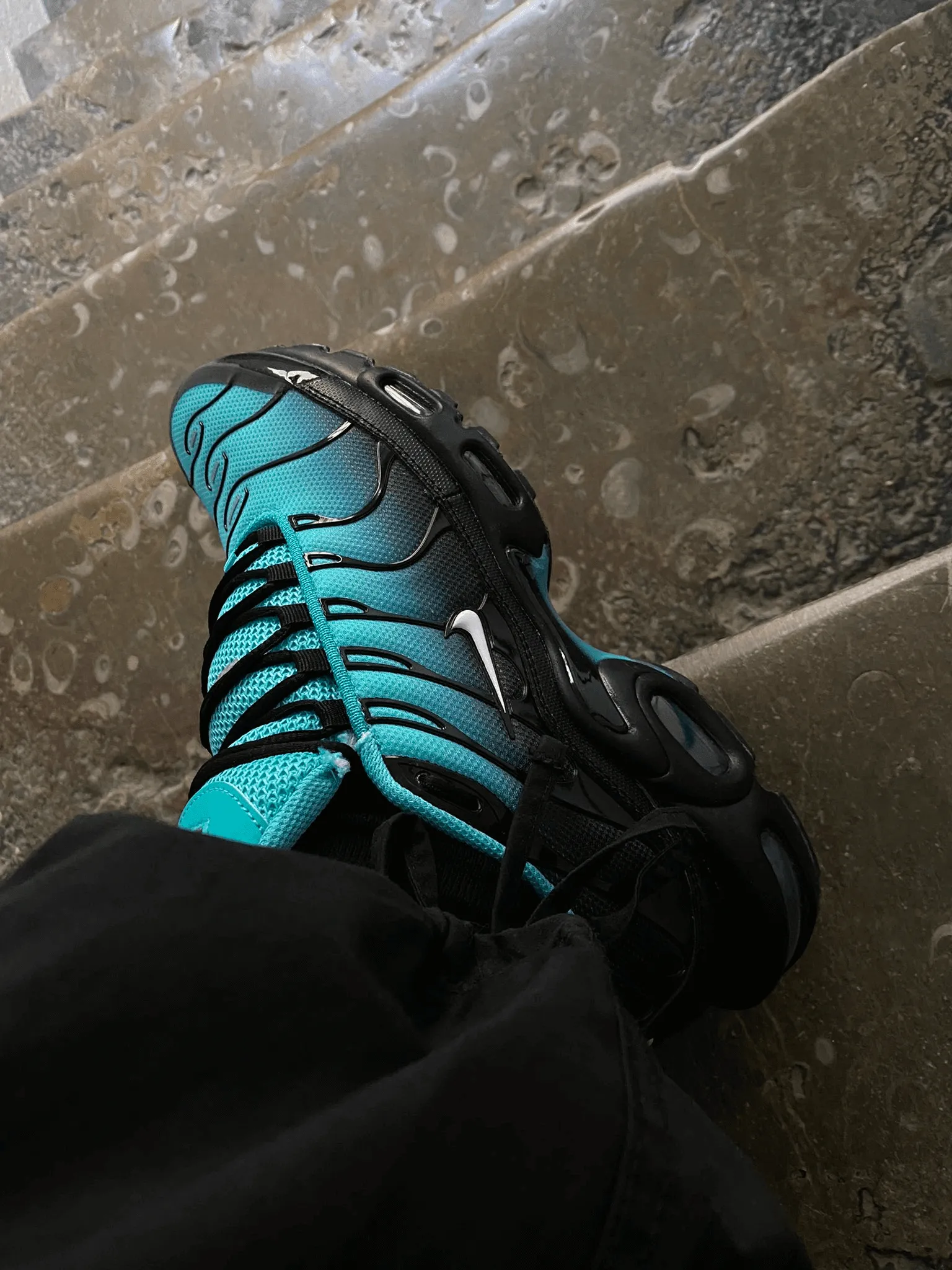 Nike Air Max Plus TN 'Caribbean Sea' (Black Aqua Fade Gradient)