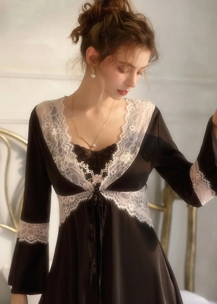 Saya Slip Dress-Black