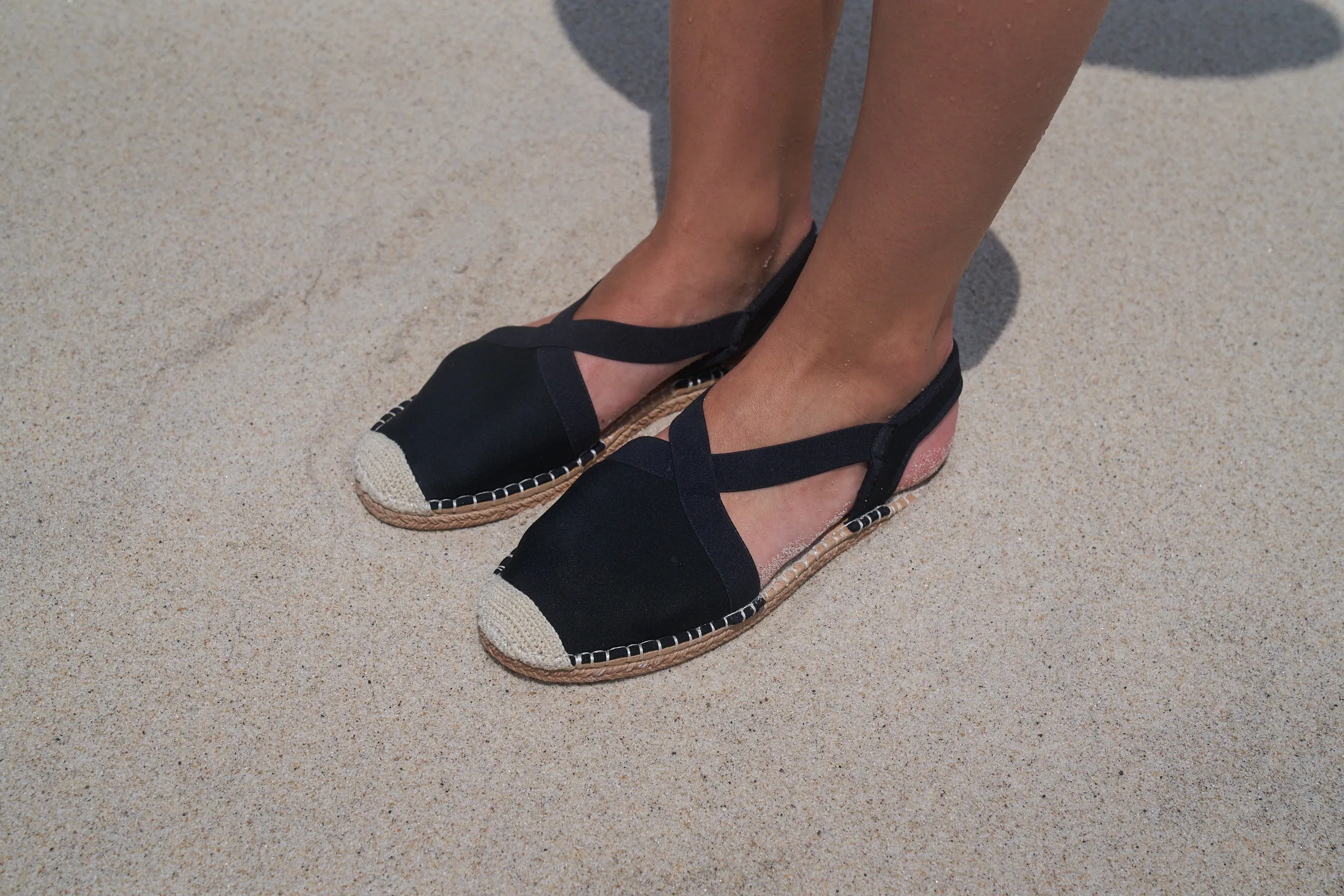 Seafarer Slingback: Womens Black