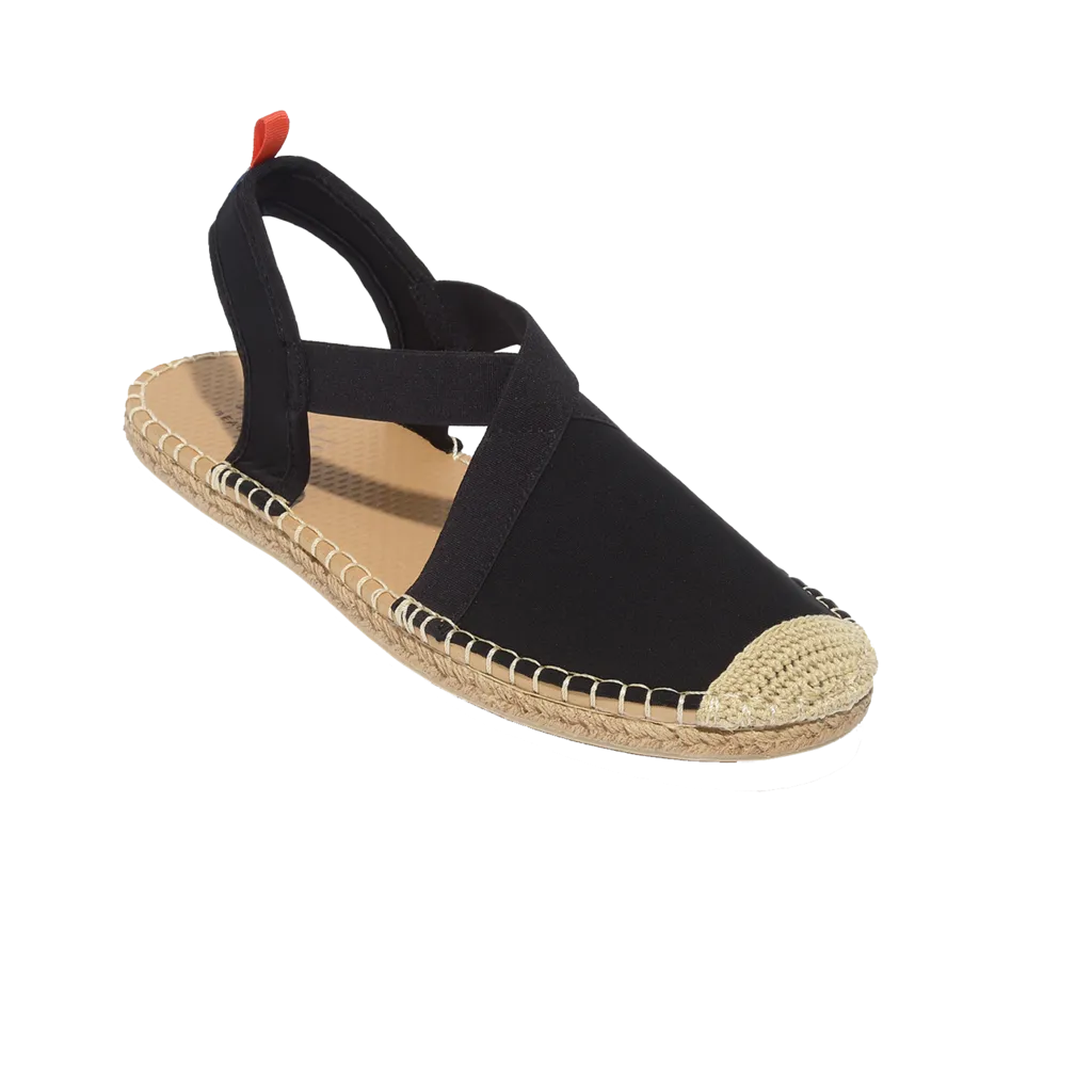 Seafarer Slingback: Womens Black