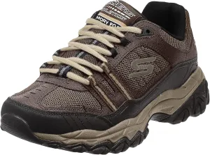 Skechers Men's After Burn Memory Fit - Strike Off Lace-Up Sneaker