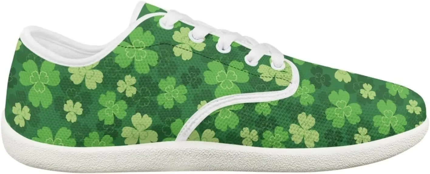 St. Patrick's Day Shoes for Women's Fashion Barefoot Sneakers Shoes Comfortable Quick Fit Sports Shoes