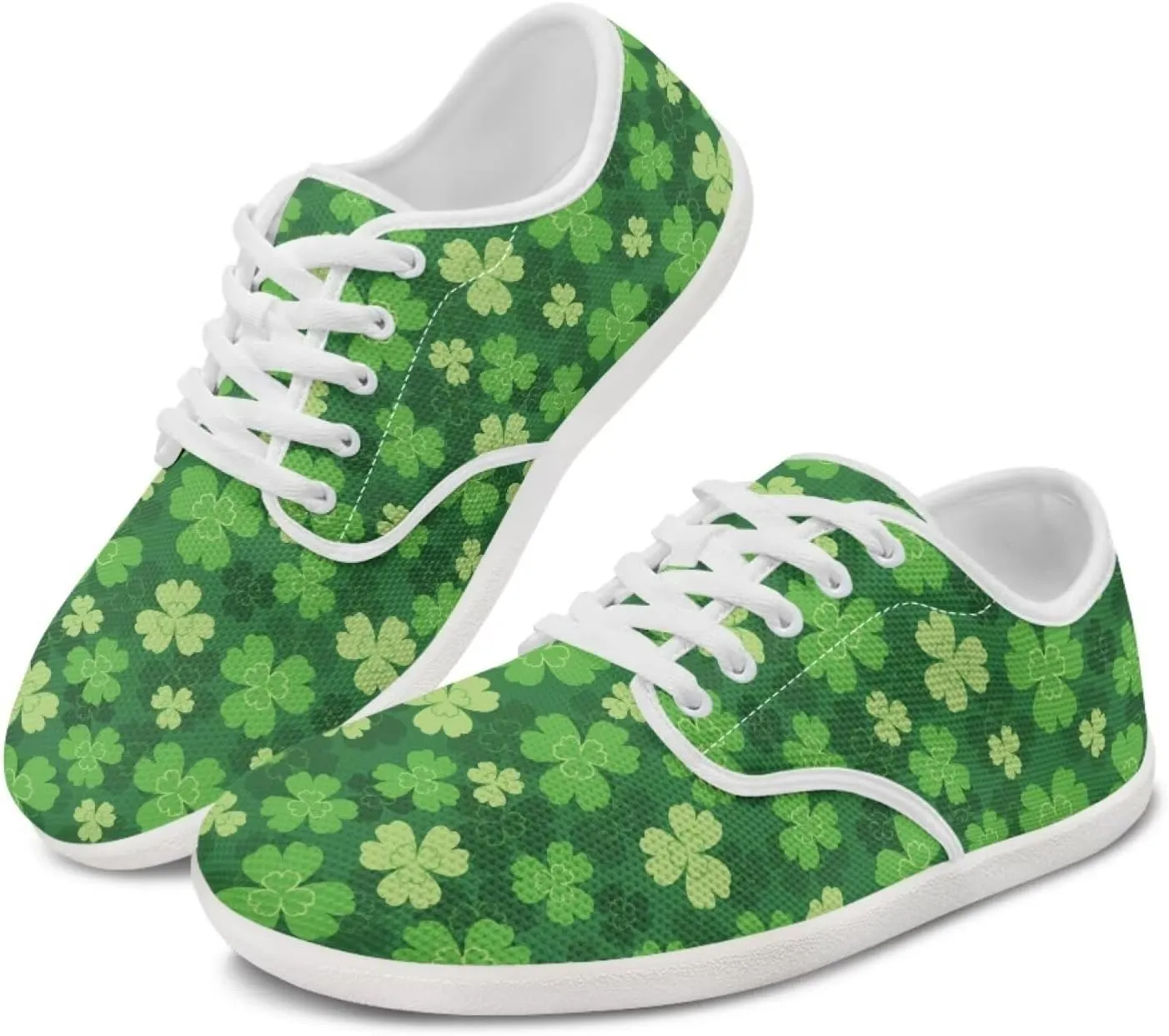 St. Patrick's Day Shoes for Women's Fashion Barefoot Sneakers Shoes Comfortable Quick Fit Sports Shoes