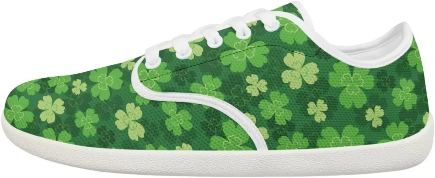 St. Patrick's Day Shoes for Women's Fashion Barefoot Sneakers Shoes Comfortable Quick Fit Sports Shoes