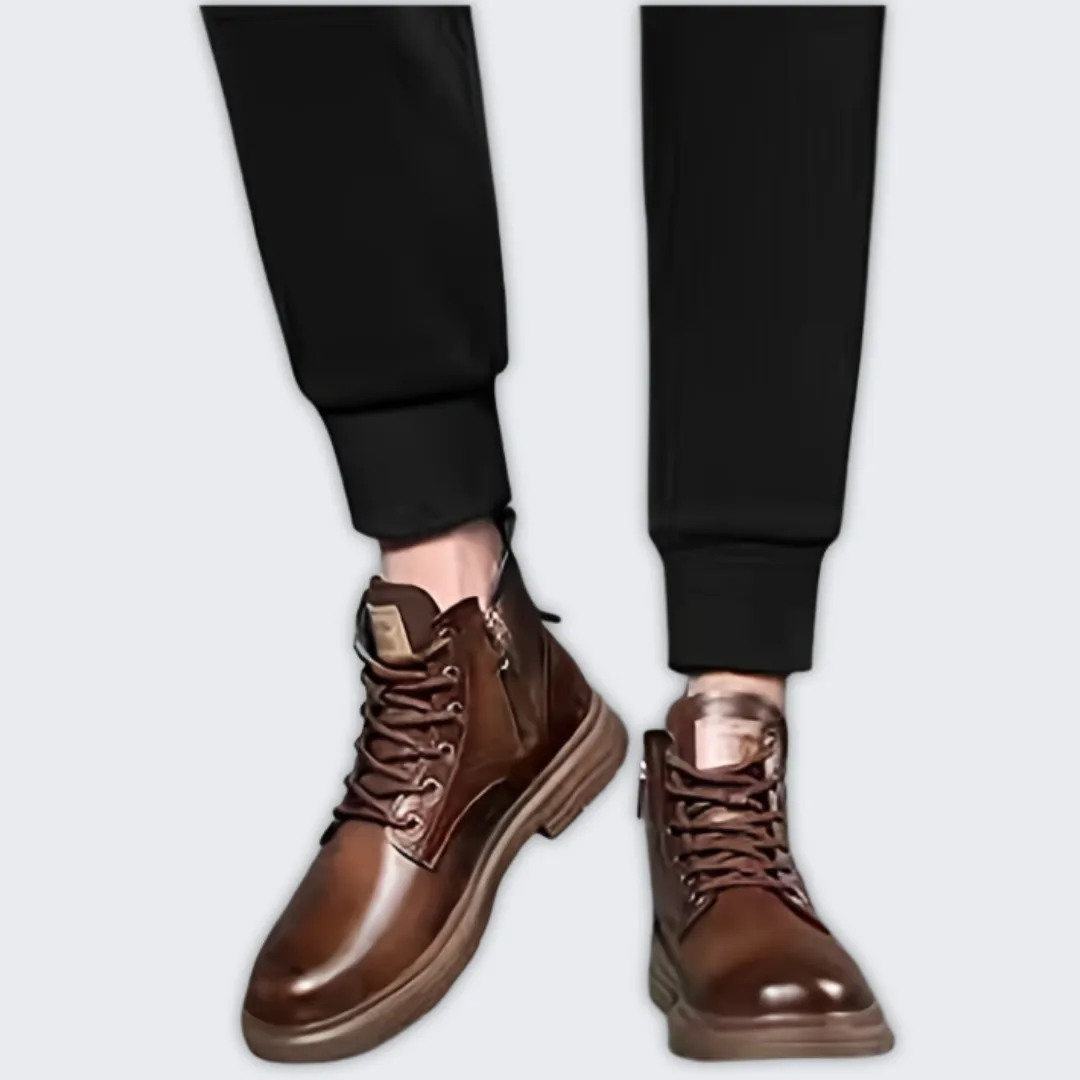 Timeless Vintage Lace-Up Boots for All-Day Comfort & Style