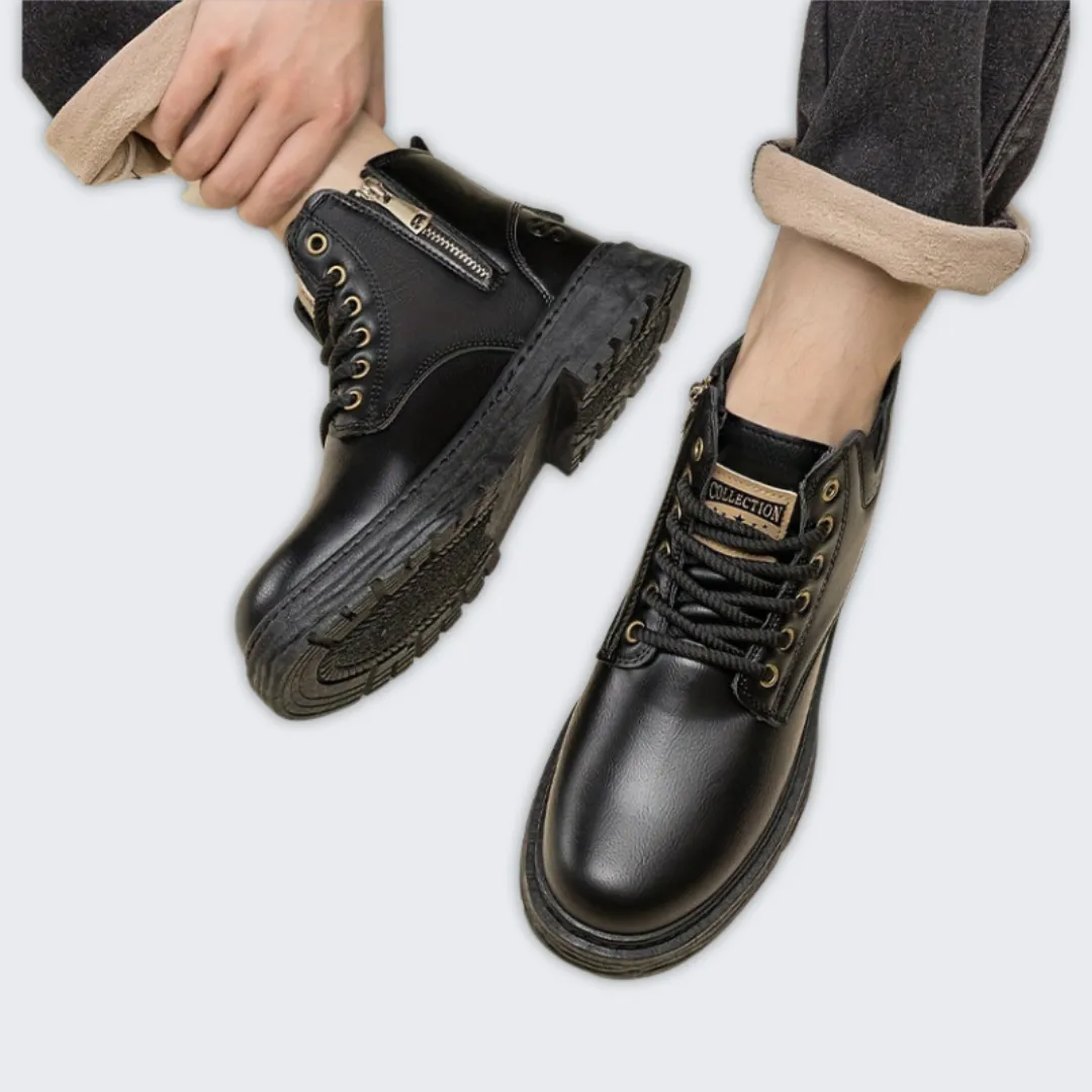 Timeless Vintage Lace-Up Boots for All-Day Comfort & Style